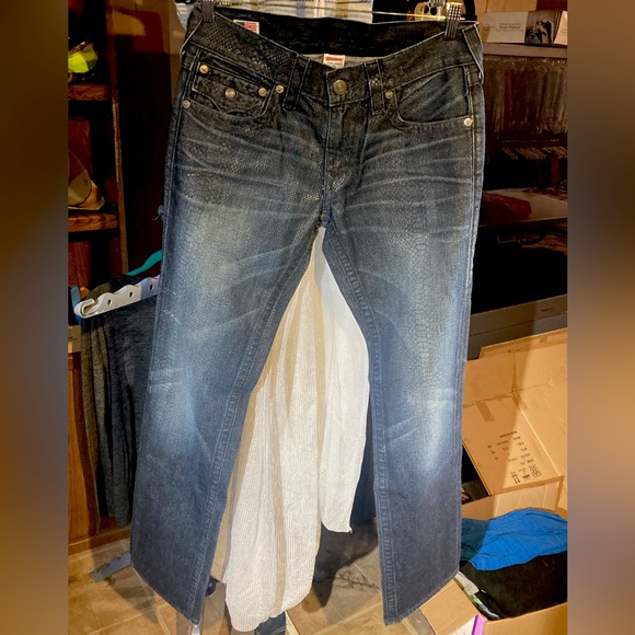 Rare Ricky (Indigo) Rattlesnake True Religion size 31x34 - Picture 8 of 9